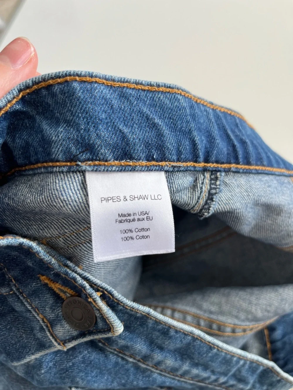Veronica Beard Light Blue Denim Button-Front A-Line Skirt